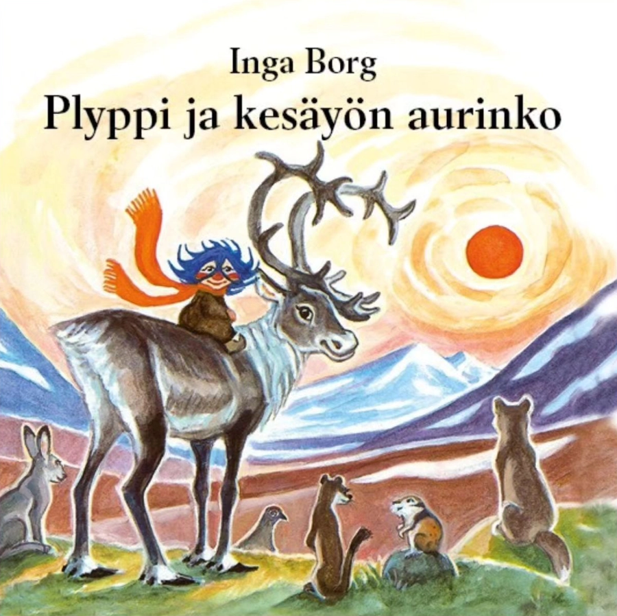 Plyppi ja kesäyön aurinko