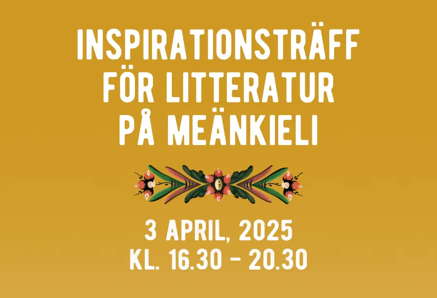 Inspirationsträff för littertur på meänkieli